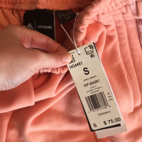 NWT Ivy Park / Adidas French Terry Shorts - Picture 6 of 6